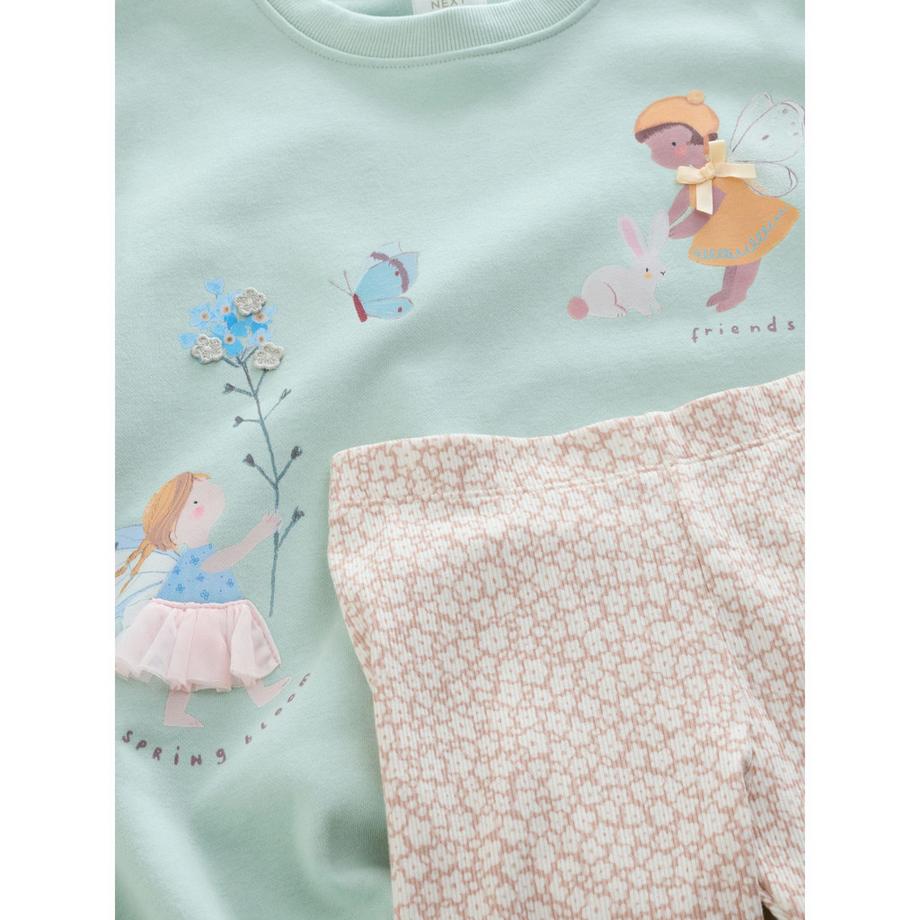Next Set Felpa Leggings  