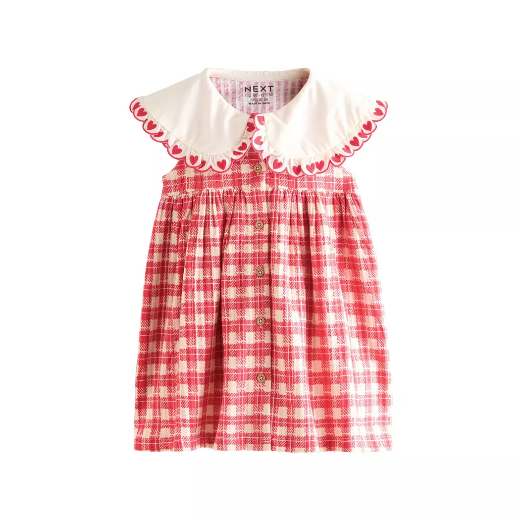 Next - Kleid, 4-5A, Rot