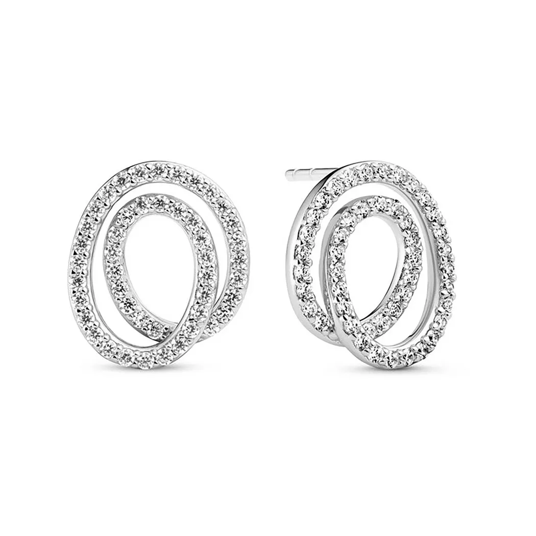 Sif Jakobs - Ohrstecker, Spirale, One Size, Silber