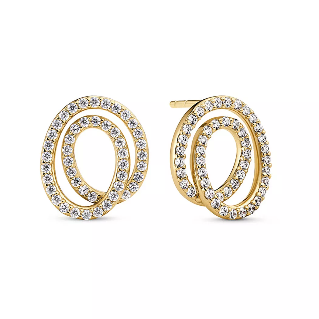 Sif Jakobs - Ohrstecker, Spirale, One Size, Goldfarben