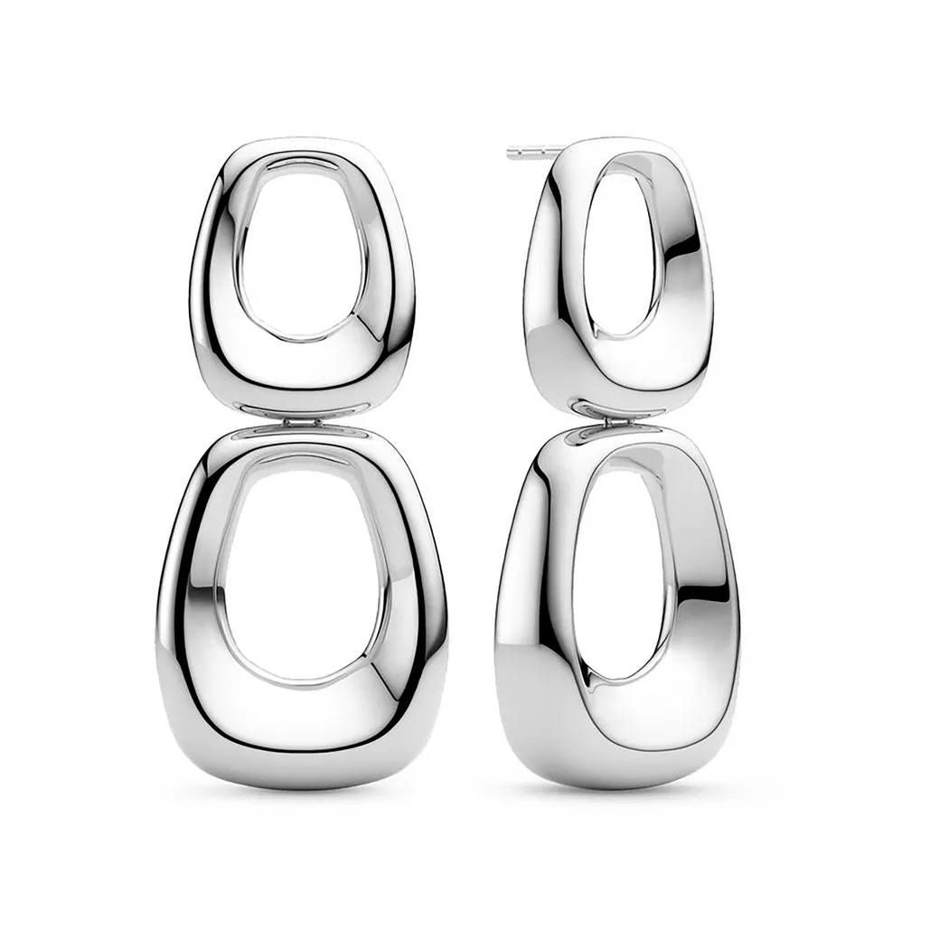 Sif Jakobs - Ohrstecker, Borsa Due, One Size, Silber