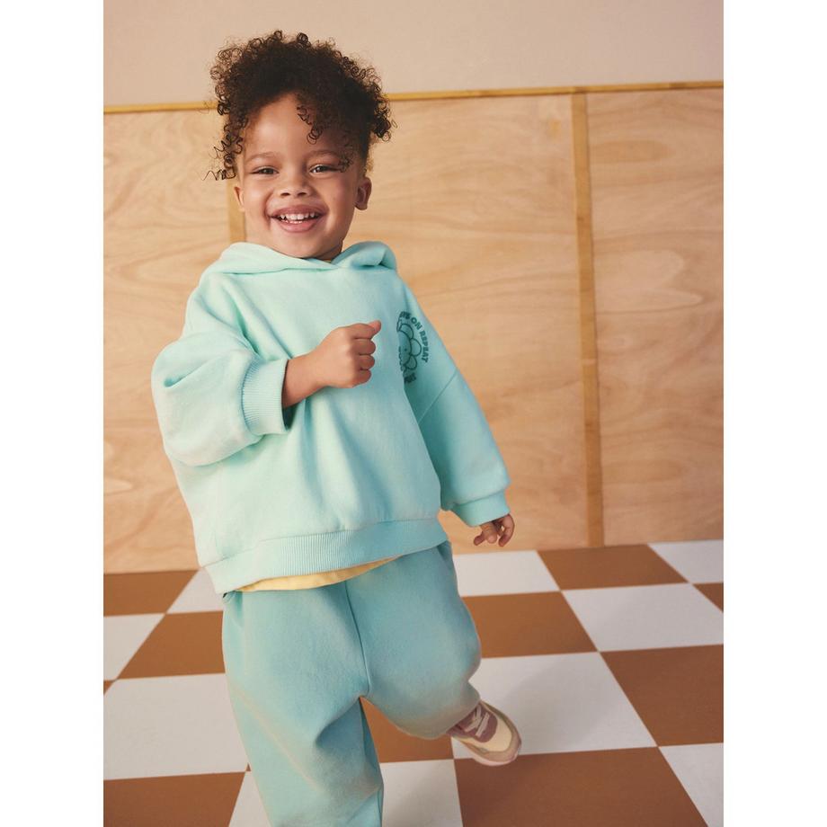 Next Set Felpa con Cappuccio e Pantaloni da Jogging  