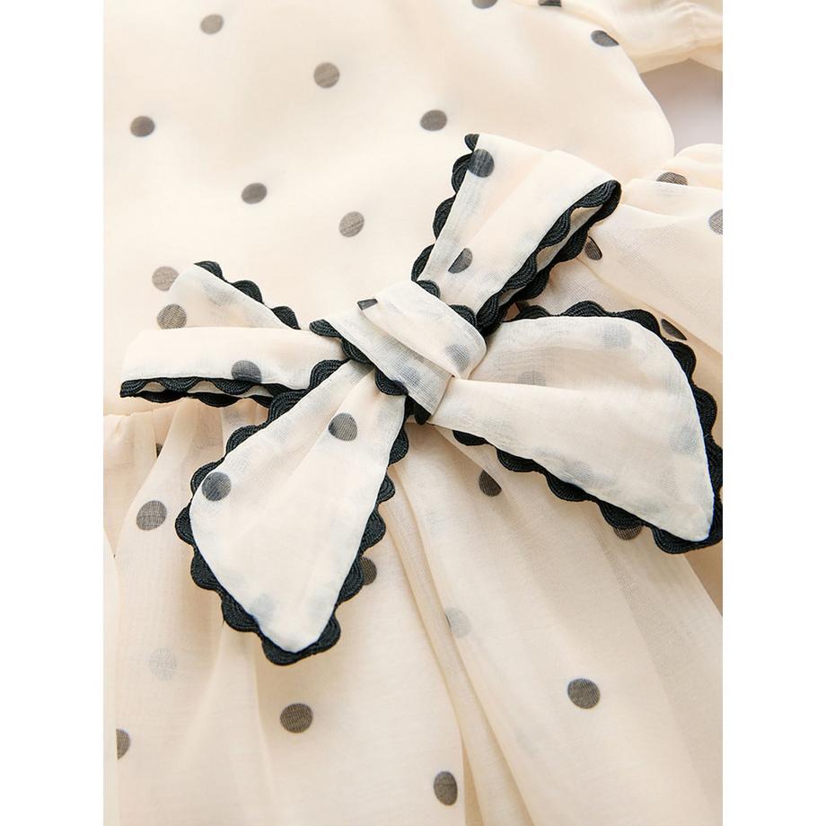 Next Vestito a pois a maniche corte  