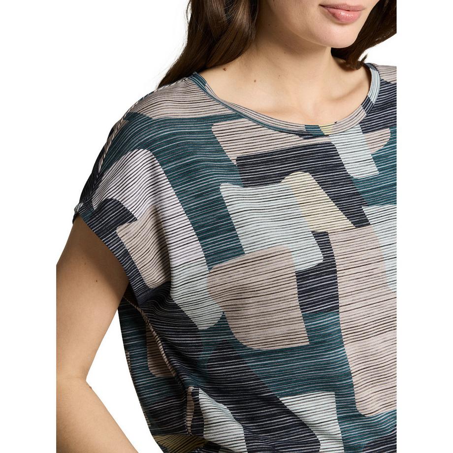 TOM TAILOR T-shirt imprimé à manches courtes  