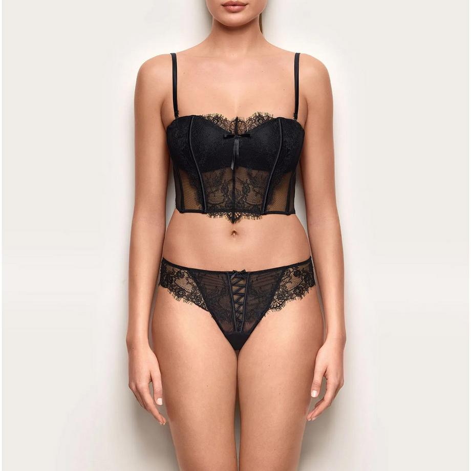 Yamamay String Tanga avec détails en dentelle  