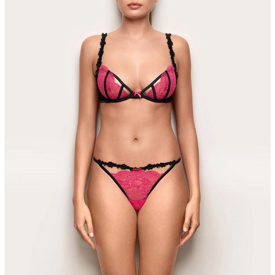 Yamamay String Tanga avec détails en dentelle  