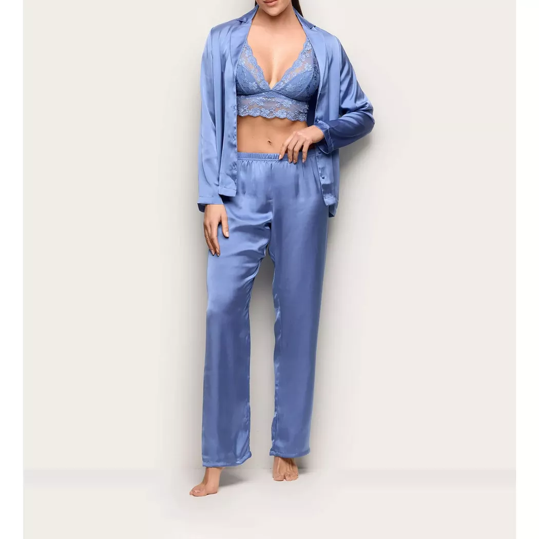 Yamamay - Hose, für Damen, Blau Denim, Größe L