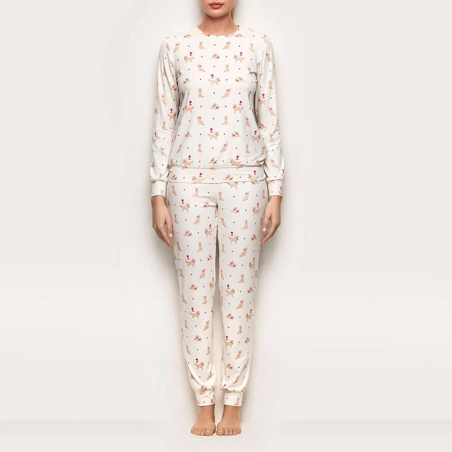 Yamamay Ensemble de Pyjama Imprimé Chien  