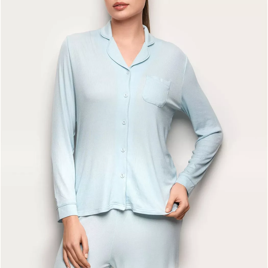 Yamamay - T-Shirt, für Damen, Himmelblau, Größe L