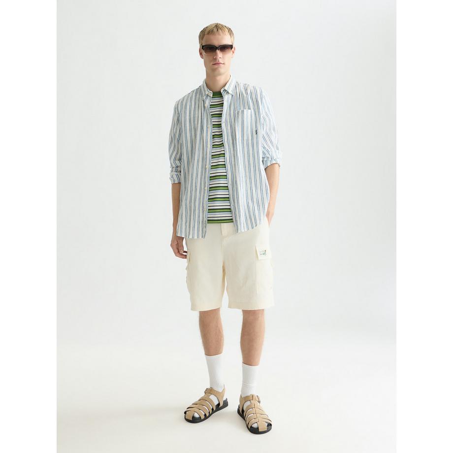 Scotch & Soda Chemise rayée à manches longues  