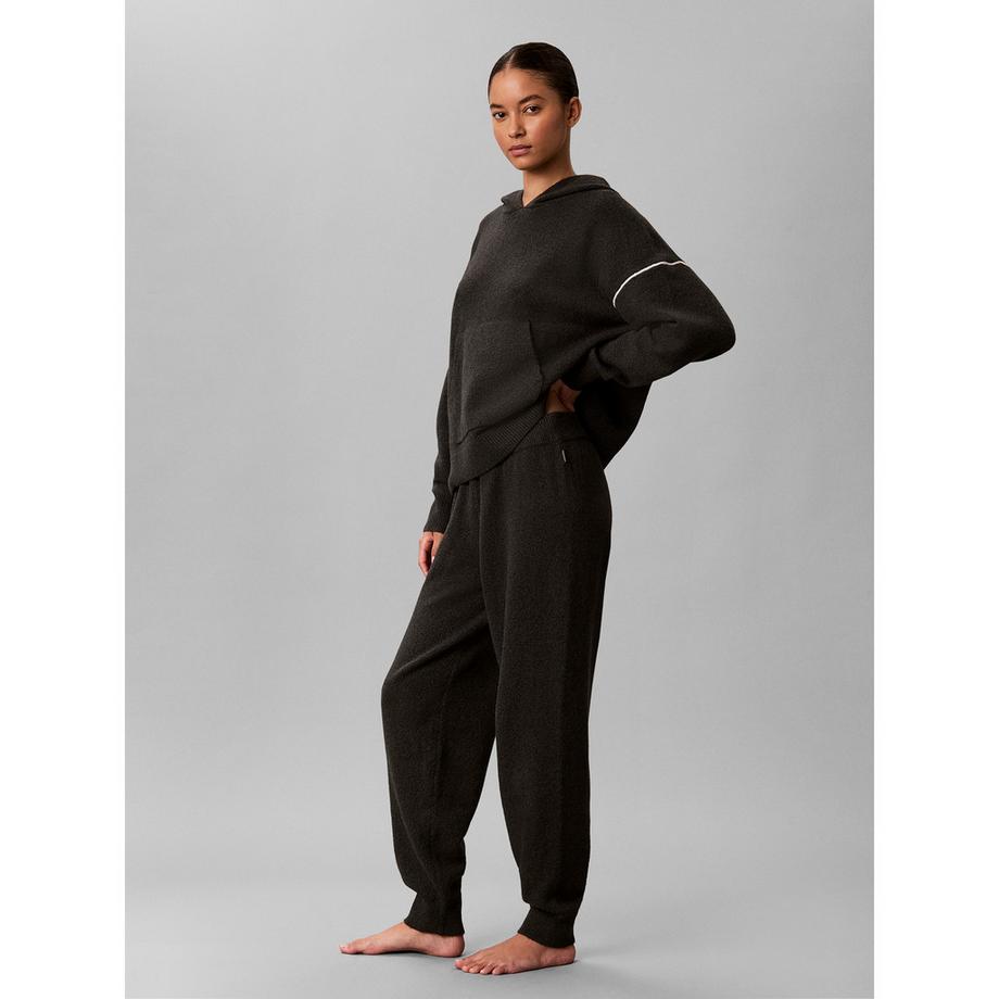 Calvin Klein Plush Terry Pantalon de jogging taille élastique  