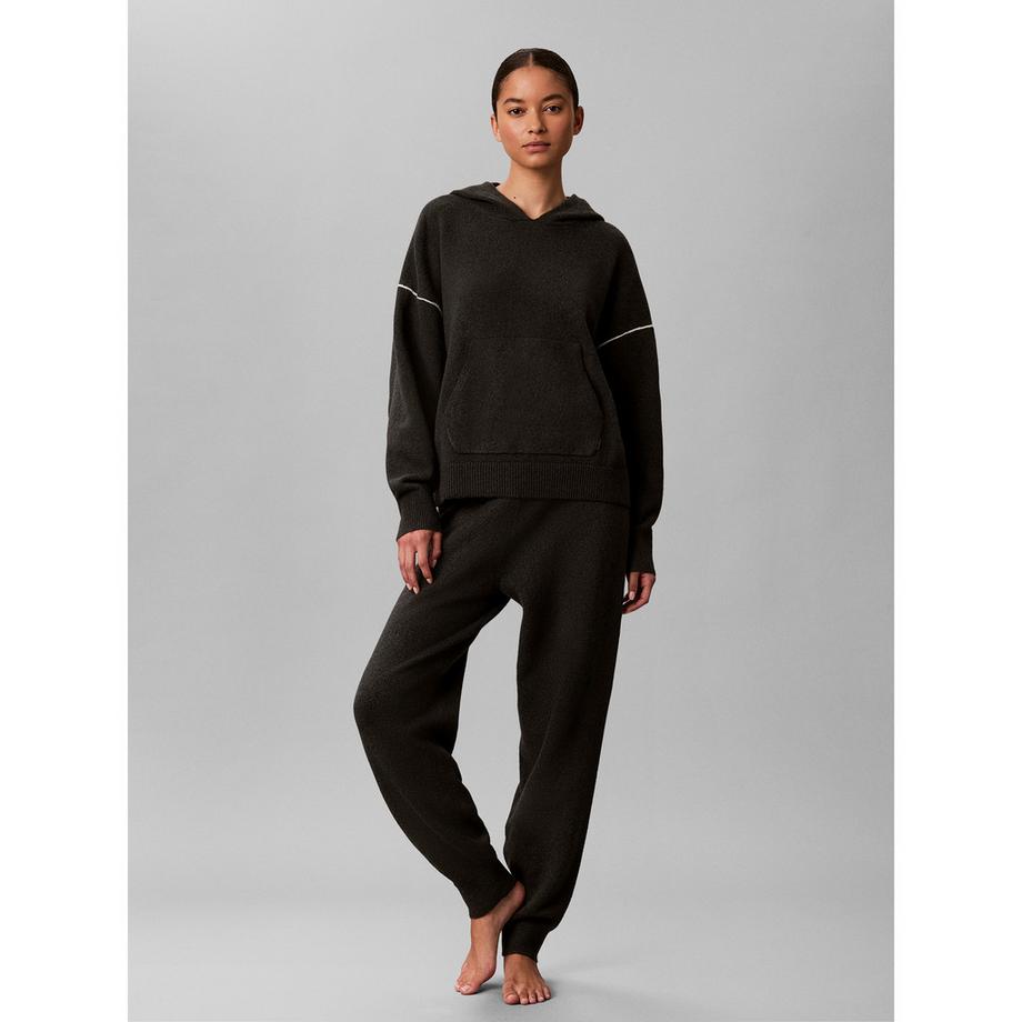 Calvin Klein Plush Terry Pantalon de jogging taille élastique  