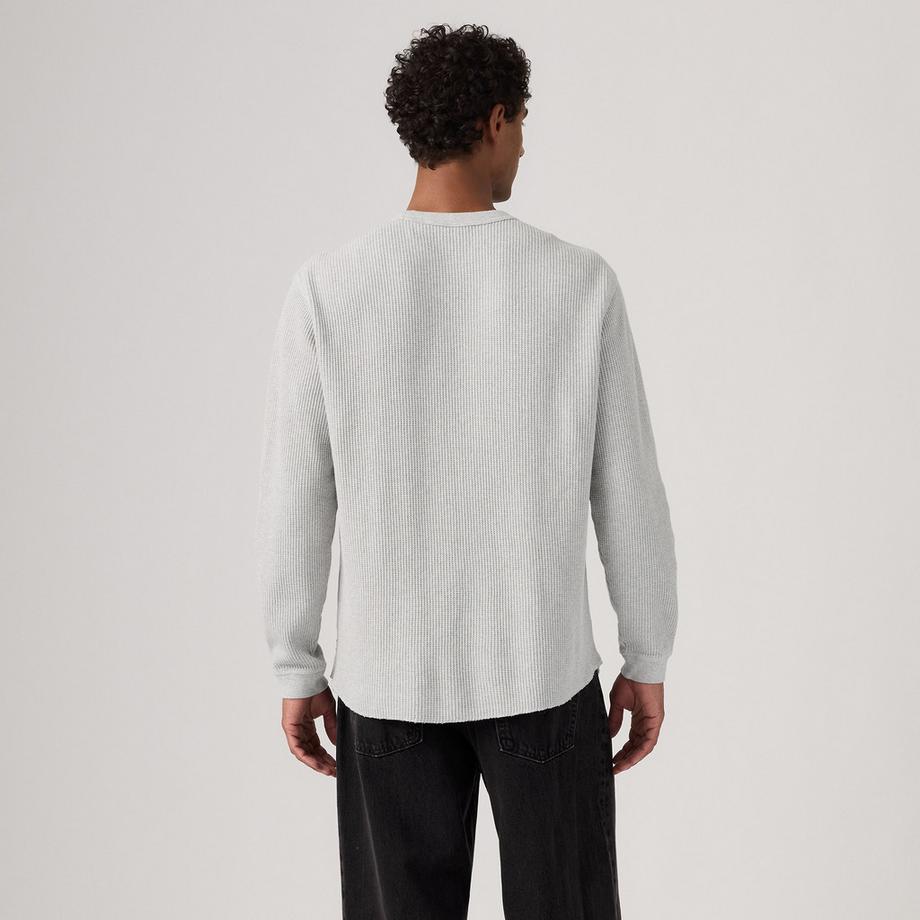Levi's® T-shirt à manches longues en tricot gaufré  