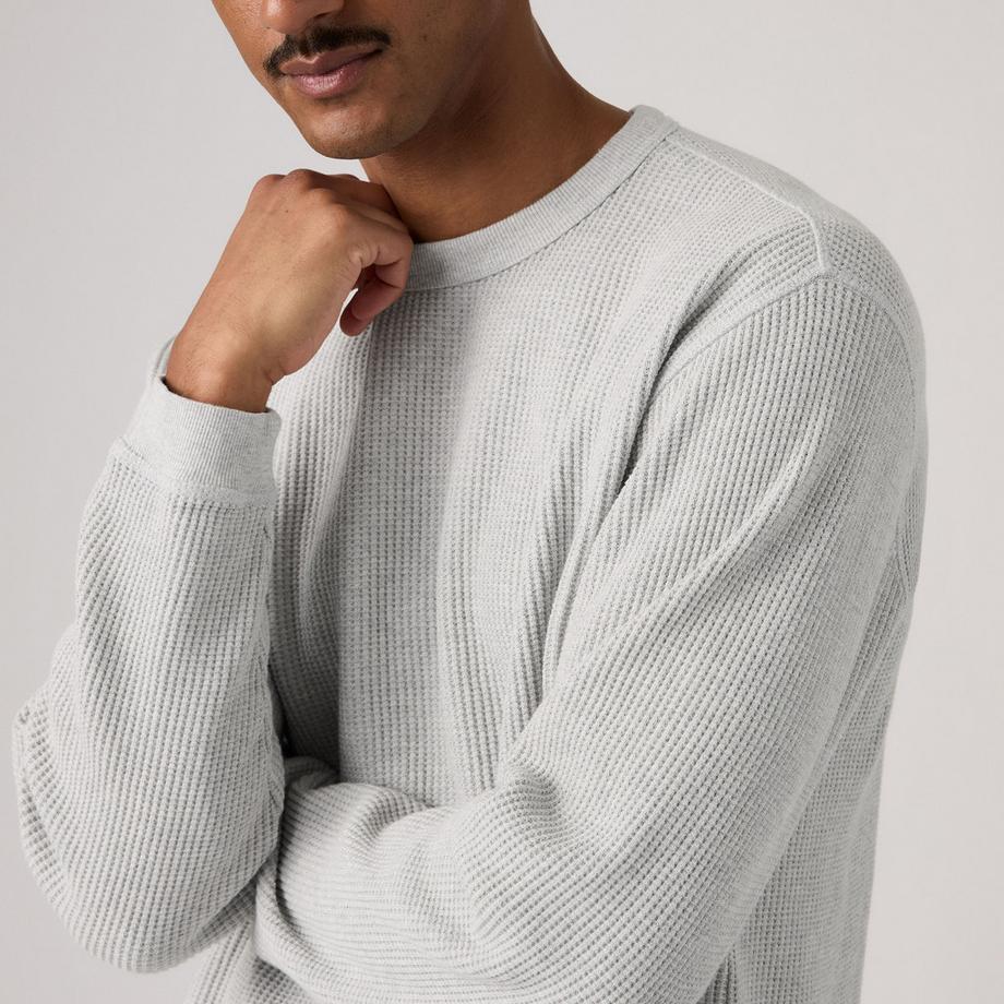 Levi's® T-shirt à manches longues en tricot gaufré  