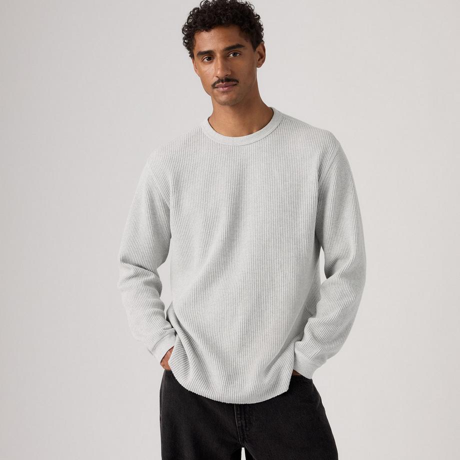 Levi's® T-shirt à manches longues en tricot gaufré  