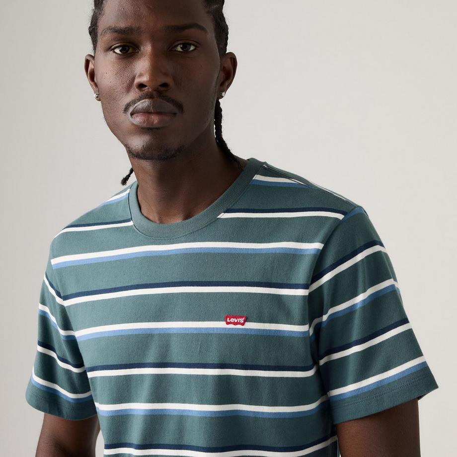 Levi's® T-shirt rayé à manches courtes  