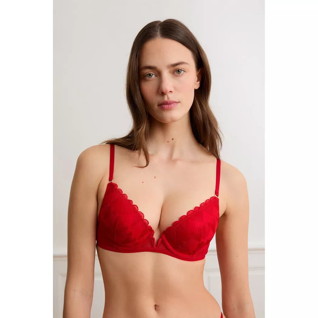 Etam - Bh, für Damen, Rot, Größe 80/C