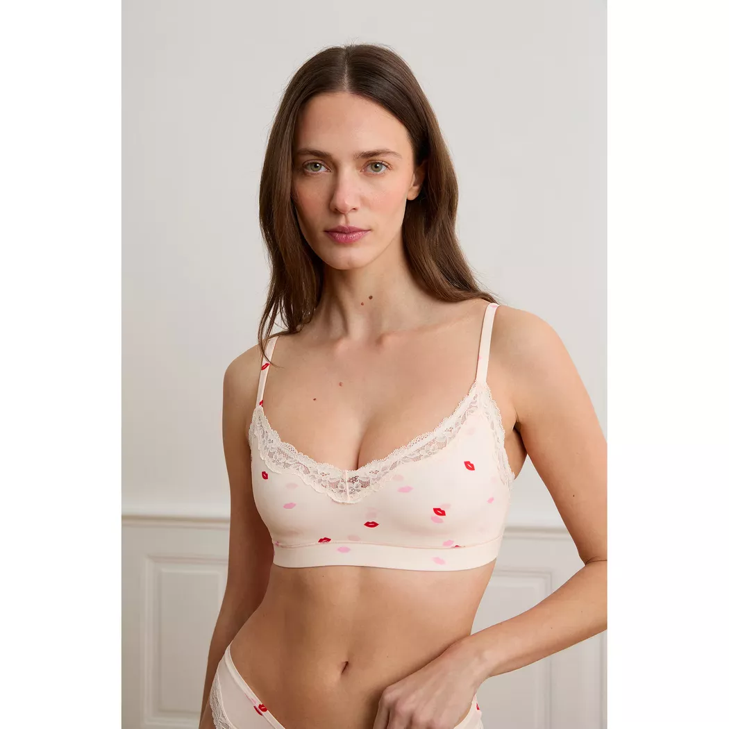 Etam - Bralette, für Damen, Rosa, Größe XL