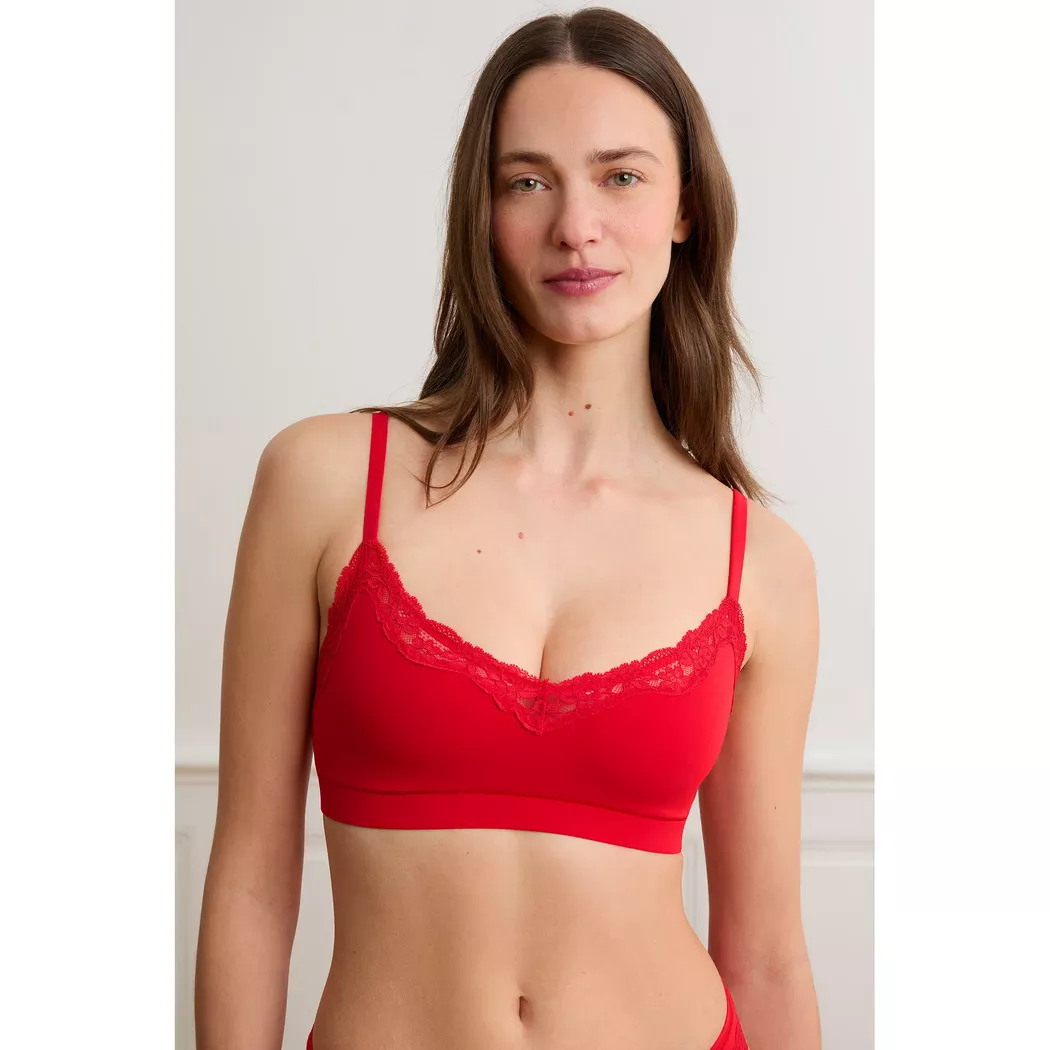 Etam - Bralette, für Damen, Rot, Größe XL