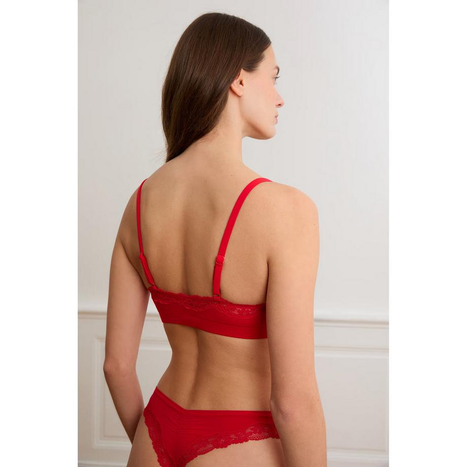 Etam Bralette Imprimé Lèvres  