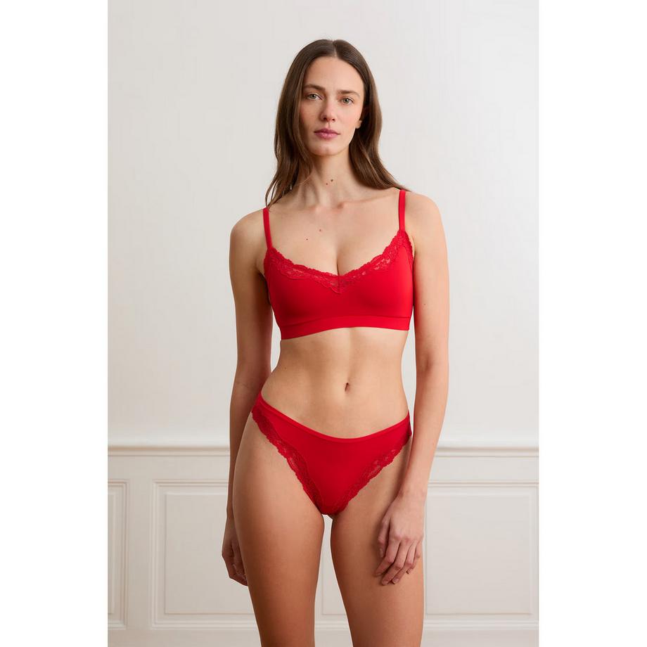Etam Bralette Imprimé Lèvres  