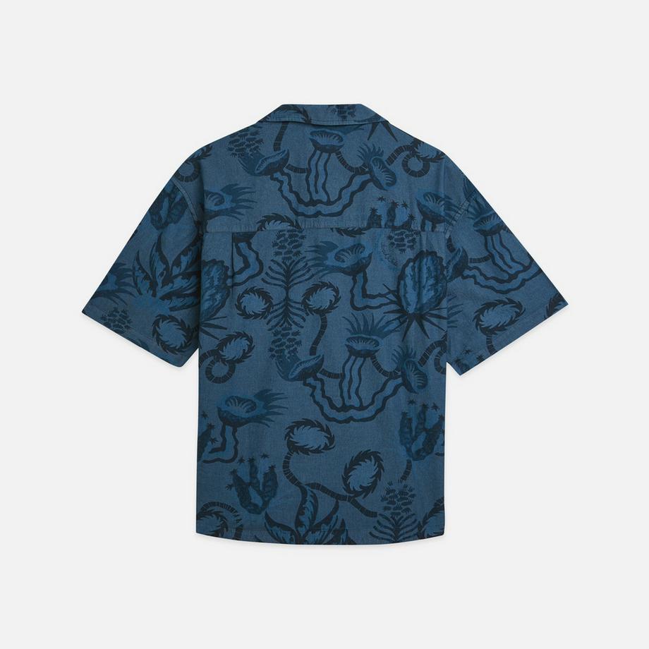 Scotch & Soda Chemise à Manches Courtes avec Imprimé All-Over  