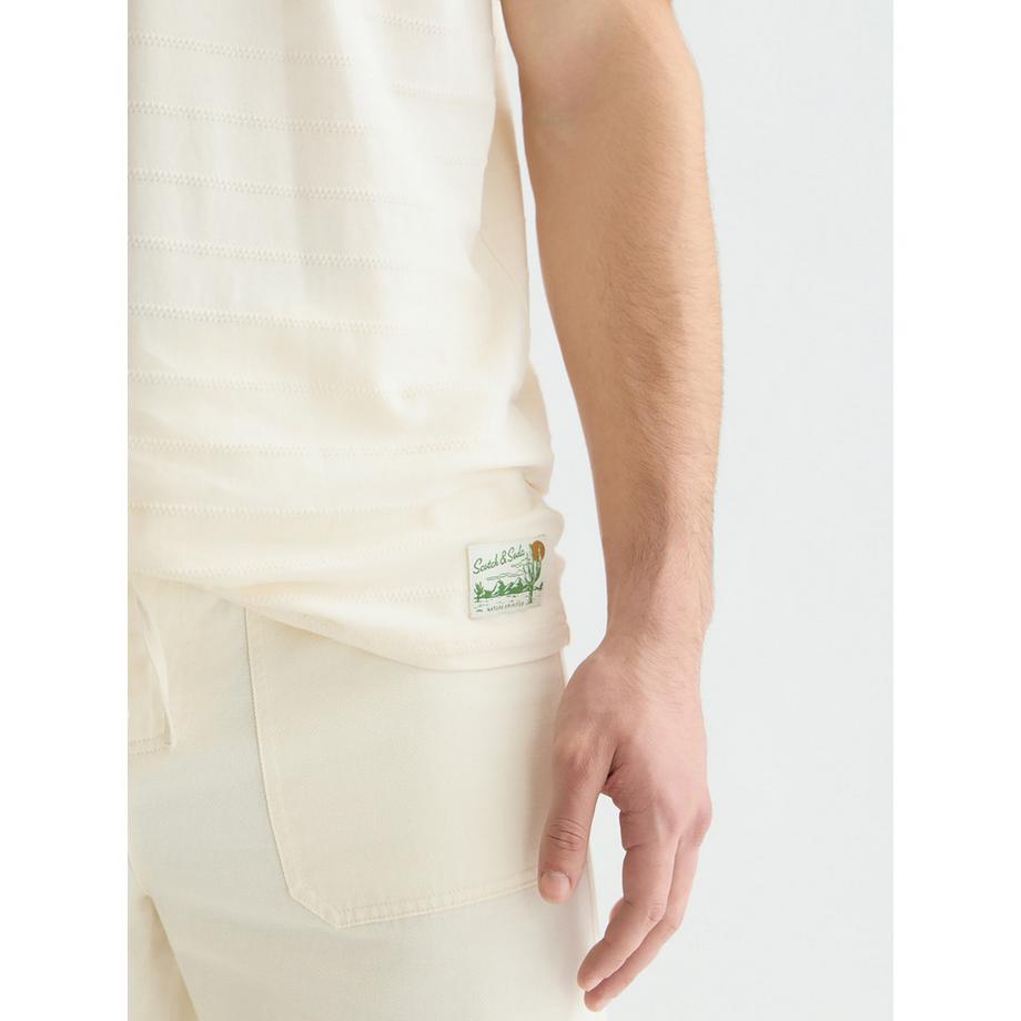 Scotch & Soda T-shirt à Rayures Horizontales  