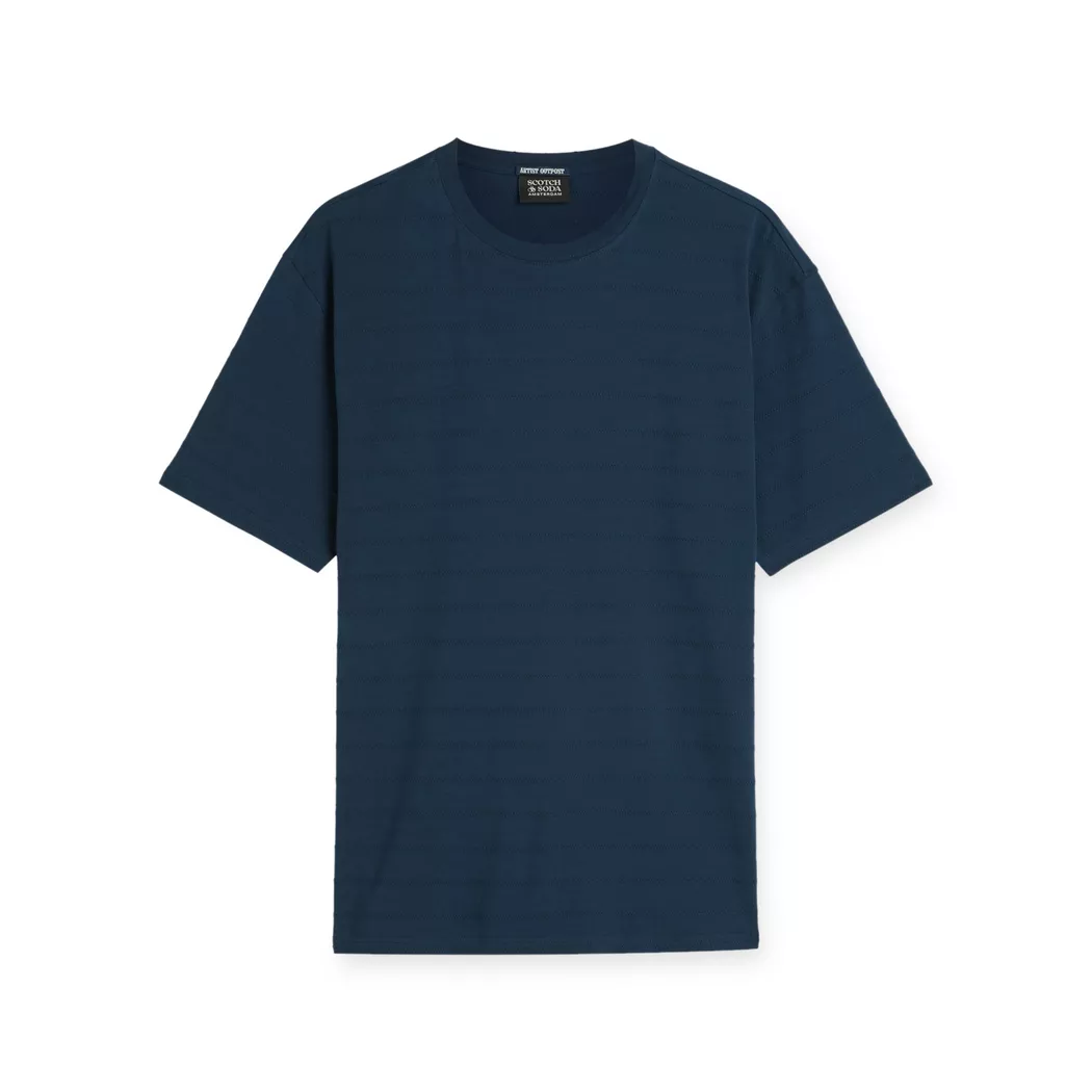 Scotch & Soda T-shirt à Manches Courtes 182299 Pageant Blue S Homme