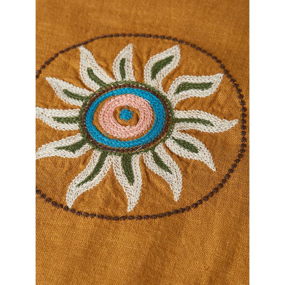 Scotch & Soda Chemise à manches courtes avec motif soleil brodé  