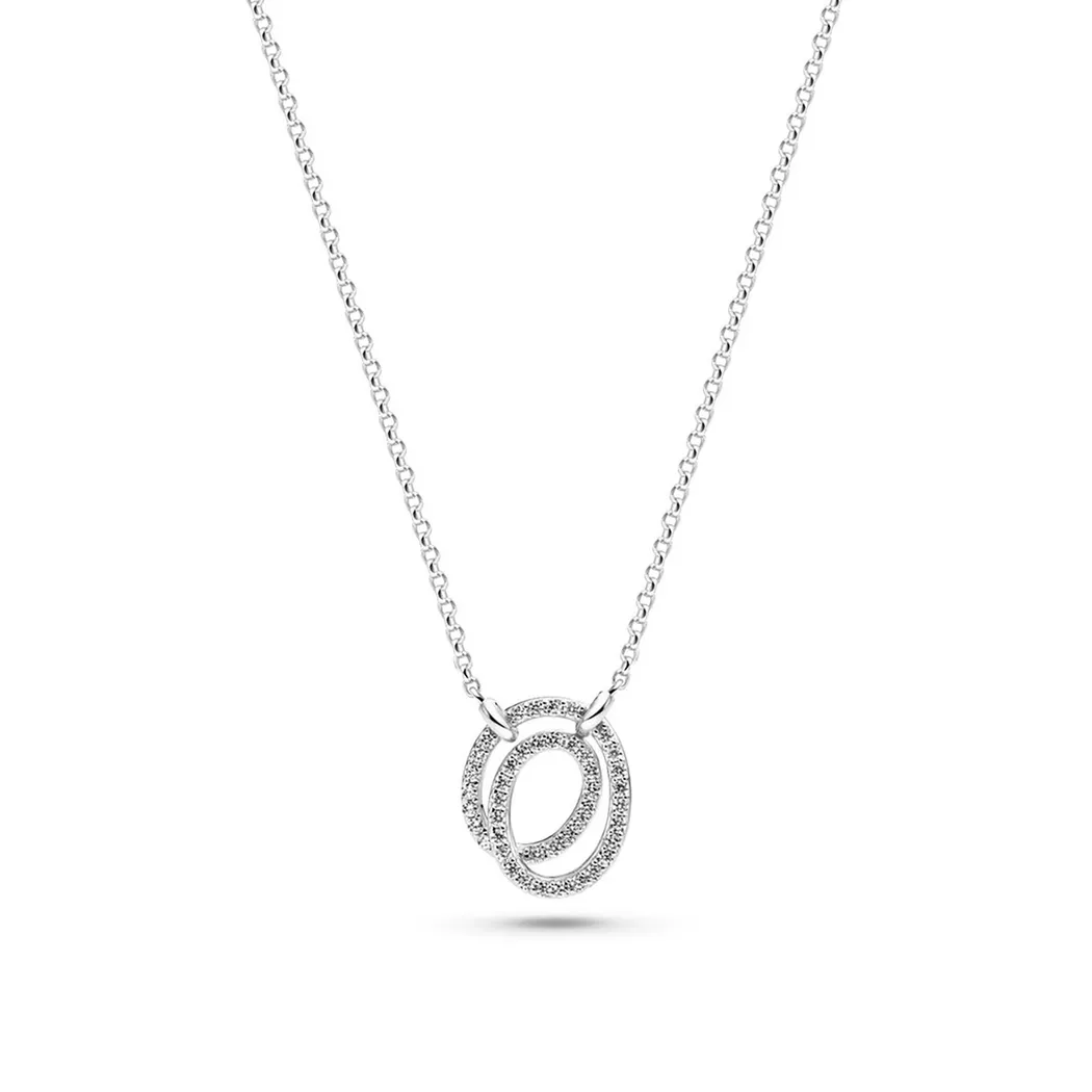 Sif Jakobs - Halskette, Spirale, 45cm, Silber