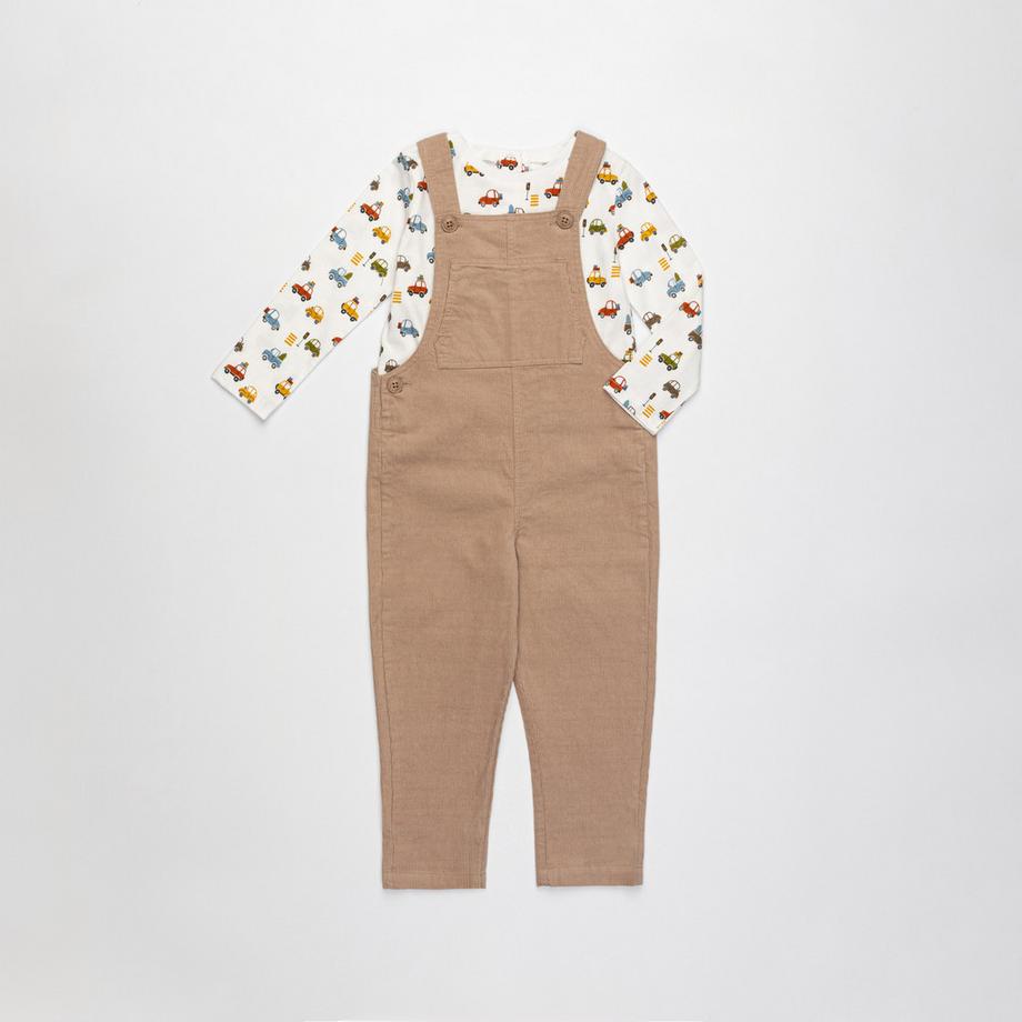 Set: T-Shirt & Abito a salopette