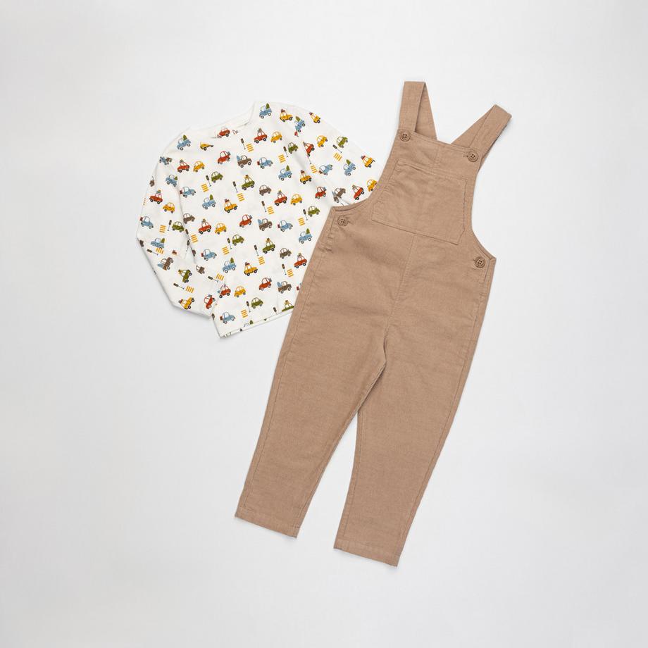 Manor Baby  Set: T-shirt & Latzkleid 