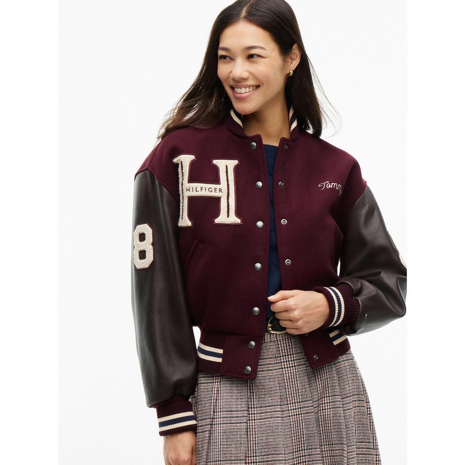 TOMMY HILFIGER Giacca di lana senza cappuccio  