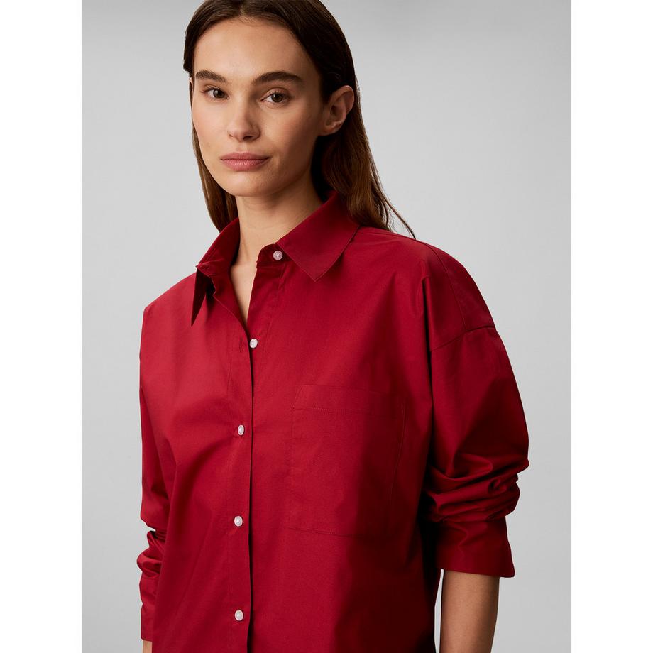 Calvin Klein Cotton Poplin Pyjama Oberteil  