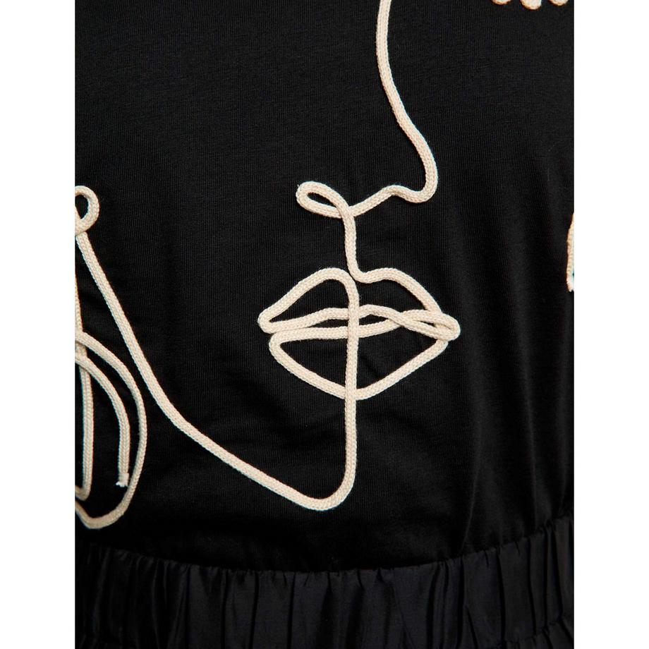 MORGAN T-Shirt Design Visage Abstrait  