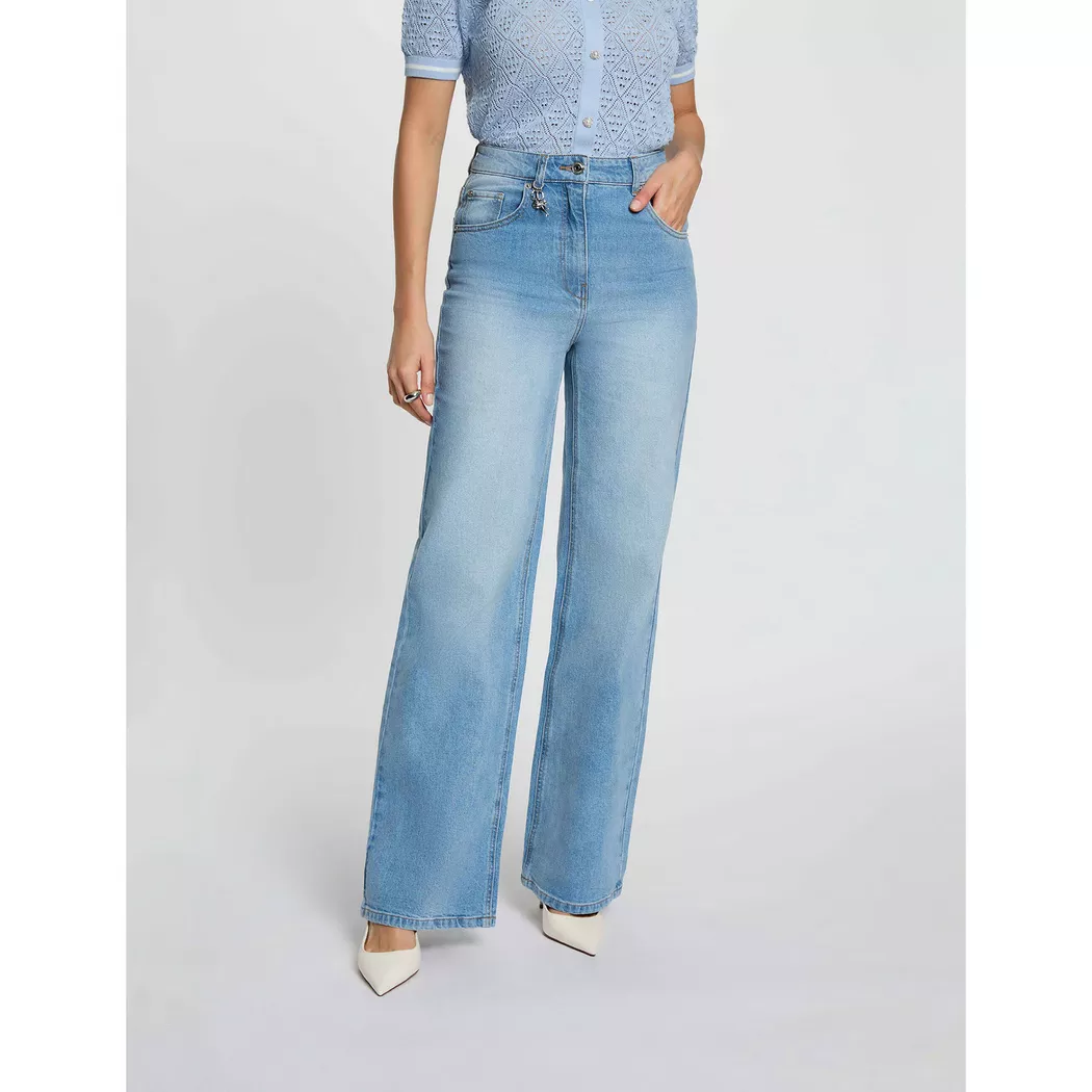 Morgan - Jeans, für Damen, Stone Washed, Größe 40
