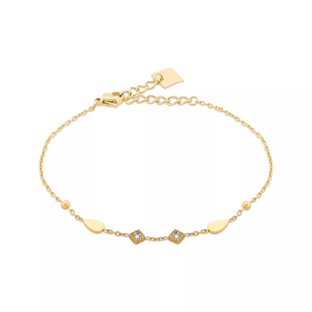 ZAG Bijoux - Armband, 15+4CM, Goldfarben 4