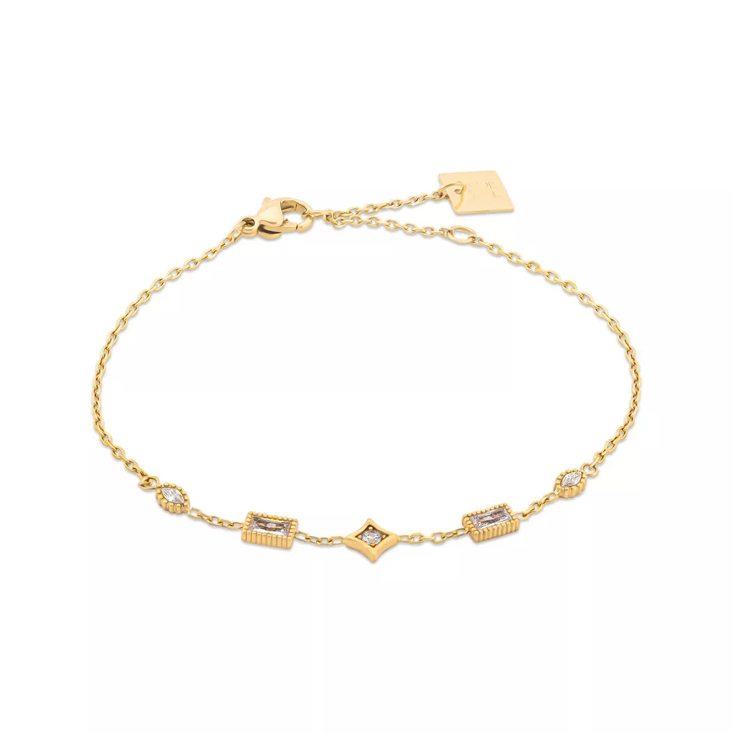 ZAG Bijoux - Armband, 15+4CM, Goldfarben 2