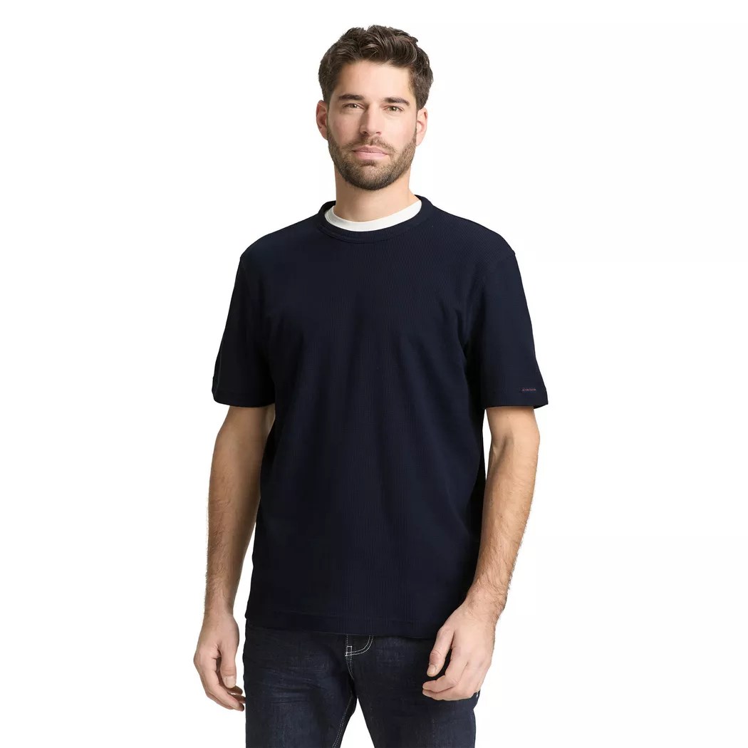 Tom Tailor - T-Shirt, für Herren, Himmelblau, Größe M
