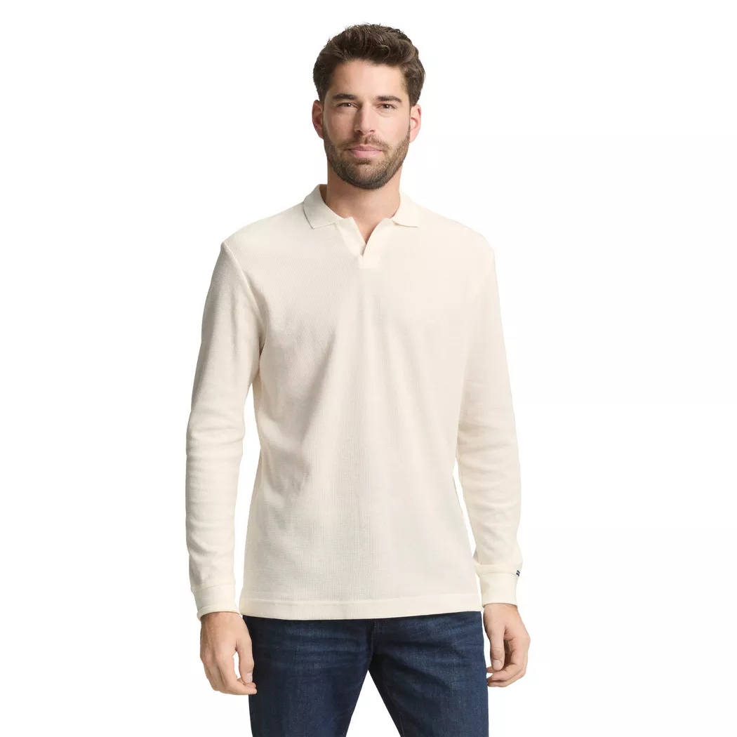 Tom Tailor - Poloshirt, Slim Fit, kurzarm, für Herren, Weiss Größe S