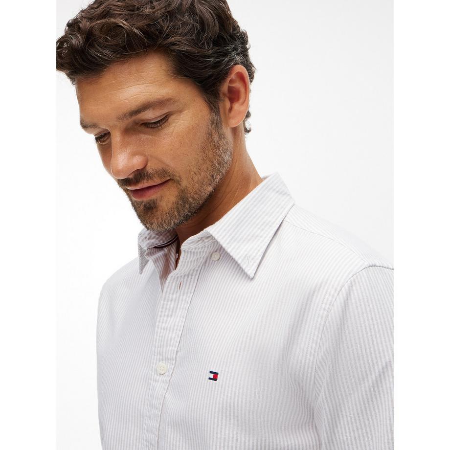TOMMY HILFIGER Heritage Oxford Stripe Regular Fit Hemd  