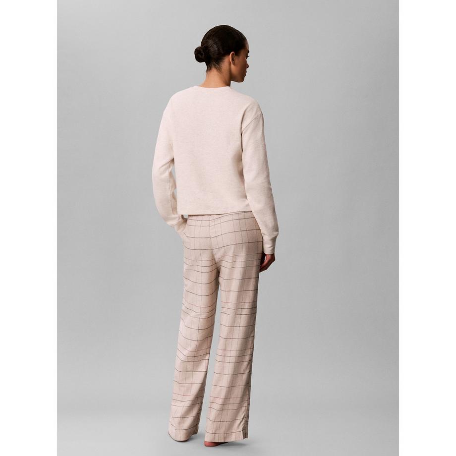 Calvin Klein Flannel Sleep Pantalon de pyjama long  