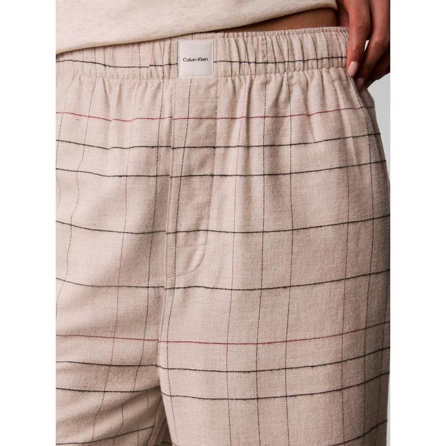 Calvin Klein Flannel Sleep Pantalon de pyjama long  