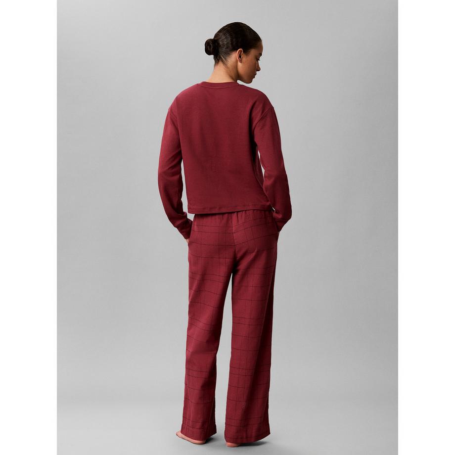 Calvin Klein Flannel Sleep Pantalon de pyjama long  