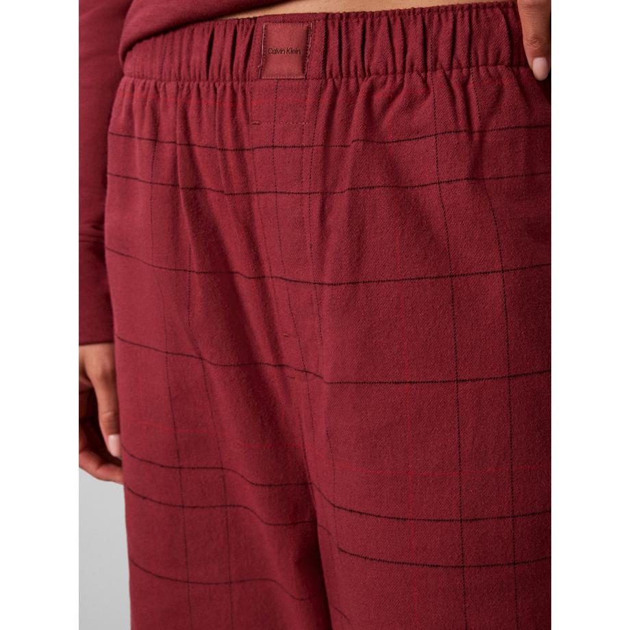 Calvin Klein Flannel Sleep Pantalon de pyjama long  