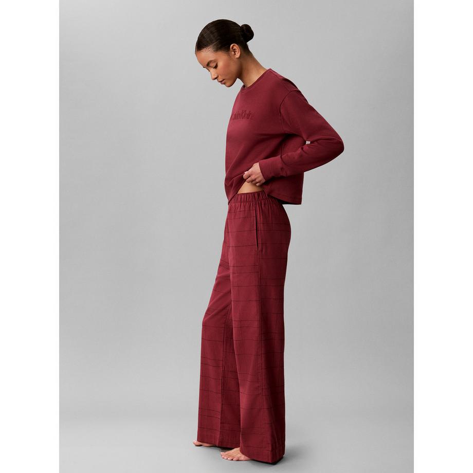 Calvin Klein Flannel Sleep Pantalon de pyjama long  