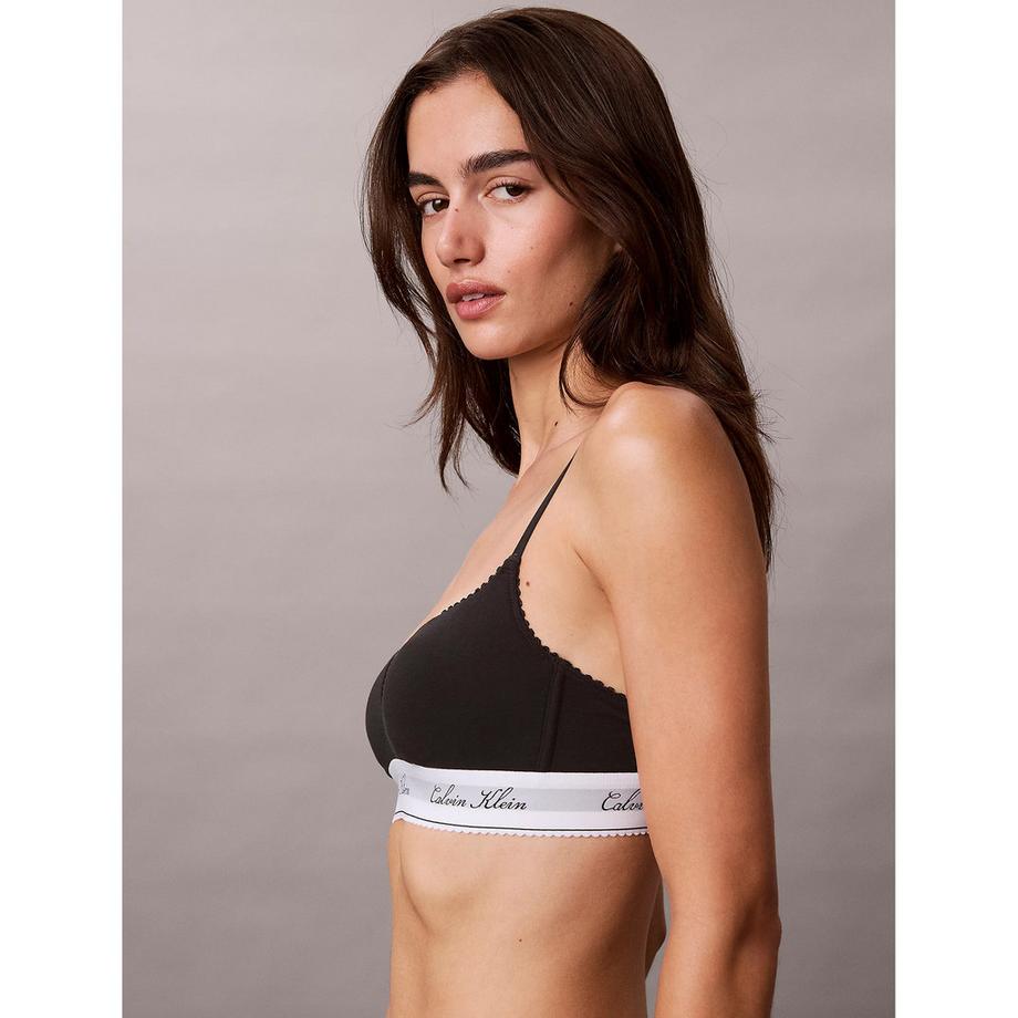 Calvin Klein New Signature Logo Bralette  