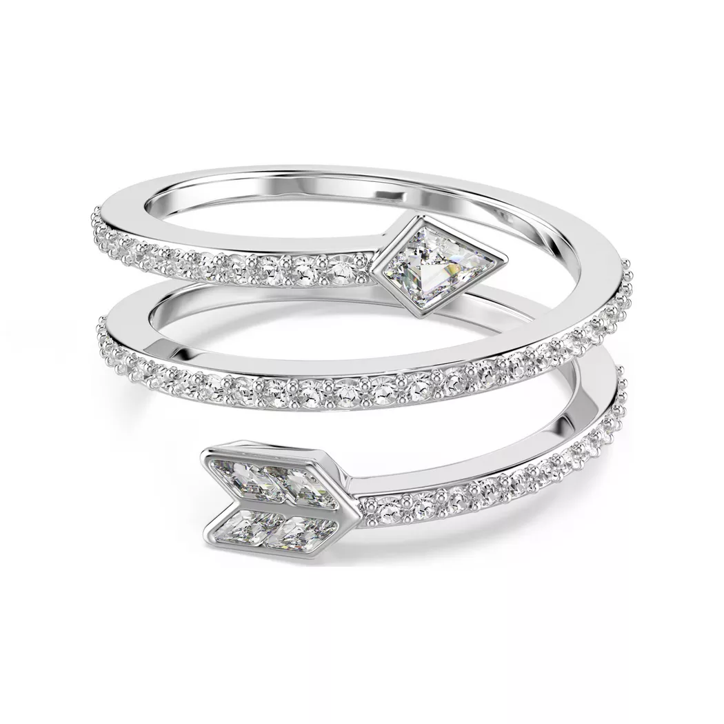 Swarovski - Ring, Idyllia, 52, Silberfarben