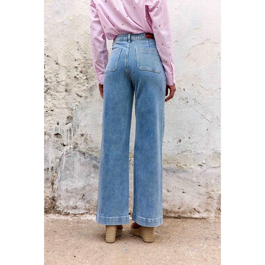 La Petite Etoile Flared High Waist Jeans  