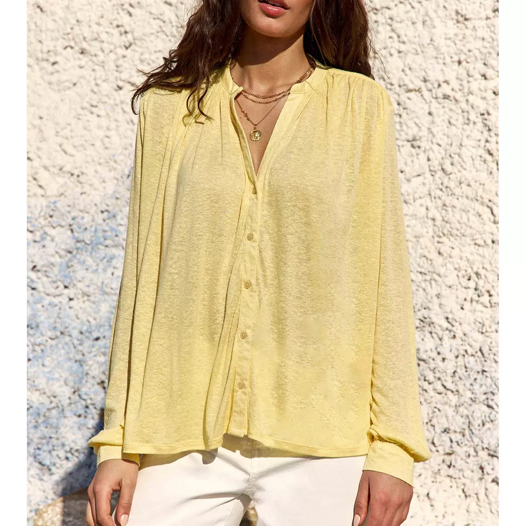 La Petite Etoile - Bluse, für Damen, Gelb, Größe M
